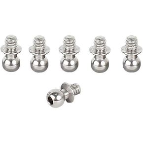 OMPHOBBY M1 Helicopter Parts Ball Joint Screw Set 6pcs φ2.5*L4.9mm Screw Thread: M1.6 OSHM1061 Original Replacement for OMP Hobby M1 RC Helicopters Accessories Spare Part