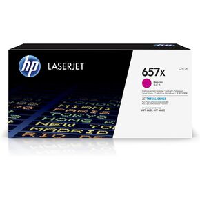 HP 657X Magenta High-yield Toner Cartridge | Works with HP Color LaserJet Enterprise MFP M681, M682 Series | CF473X
