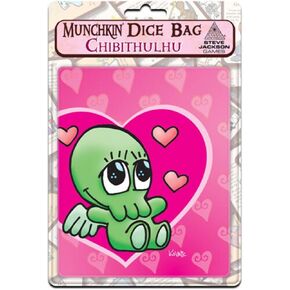 حقيبة النرد Munchkin: Chibithulhu | حقيبة الرباط الكبيرة 7 "× 7" | نسيج مطبوع | يحمل أكثر من 100 نرد | حقيبة RPG | لعبة الأدوار لعبة النرد حقيبة | حقيبة لعبة المغامرة الطاولة | من ألعاب ستيف جاكسون