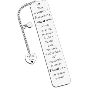 Nurse Preceptor Gifts Bookmarks for Preceptor Doctor Nurse Preceptor Gifts Nursing Thank You Gift for Doctor Nurse Appreciation Gifts for Preceptor Boss Day Gifts for Preceptor Leader Leaving