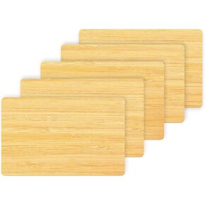 بطاقات NFC الخشبية NFC NTAG215 بطاقات NFC علامات 504 بايت (215wood-8pcs)