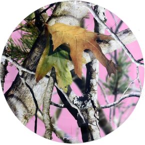 Havercamp Pink Camo 9" Plates (24 pack)! 24 Lg. Round Dinner Plates. Pink Camo Party Collection.