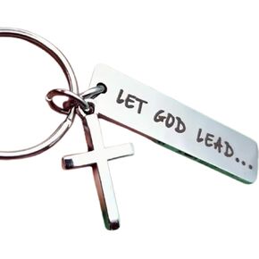 Christian Keychain Matthew 28:20 Christmas Gift - Stocking Stuffer - Birthday Present Bible Verse Keychain