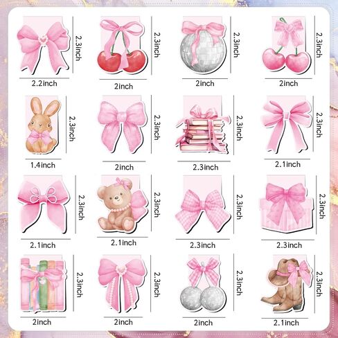 Valentine’s Day Magnetic Bookmarks - 16 PCs Cute Pink Valentines Book Mark Bulk Charm Heart Magnet Page Marker Clips for Reading Women Book Lovers Bookish Reader Birthday Gifts Accessories in Saudi Arabia