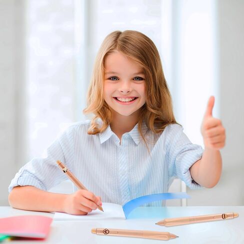 4pcs 0.5 مم قلم هلام قابلة للمحو ، ألعاب الحبر القابلة للسحب القابلة للسحب المحمولة نقاط رولب الكرة الأرضية المحمولة قبضة القبضة القابلة للمسح مع ممحاة واضحة لكتابة ملاحظة الرسم (الأزرق) in Kuwait