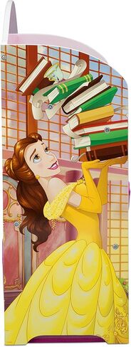 Delta Children Deluxe Book & Toy Organizer ، Disney Princess in Kuwait