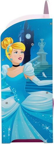 Delta Children Deluxe Book & Toy Organizer ، Disney Princess in Kuwait