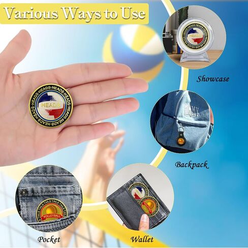 Yes or No Decision Maker Coins, Yes No Divination Token Lucky Flip Coin Delicate Design Medallion Commemorative Coin Souvenir Collection Decision Funny Gifts for Friends Party Game in Kuwait