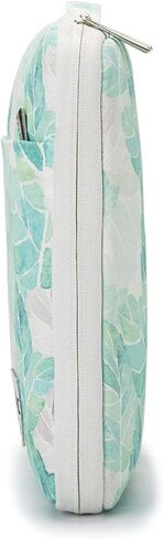 Kinmac PU Leather 360° Heavy Duty Protective Laptop Sleeve Case Bag Cover with Handle for MacBook Air 13 inch,iPad Pro 13 inch and 13.3 inch HP,Dell,Lenovo,Asus,Acer Laptop (Blue Denim) in Kuwait