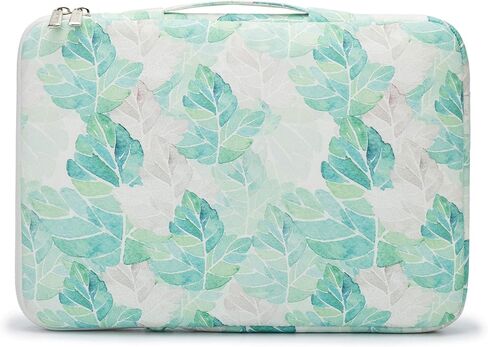 Kinmac PU Leather 360° Heavy Duty Protective Laptop Sleeve Case Bag Cover with Handle for MacBook Air 13 inch,iPad Pro 13 inch and 13.3 inch HP,Dell,Lenovo,Asus,Acer Laptop (Blue Denim) in Kuwait