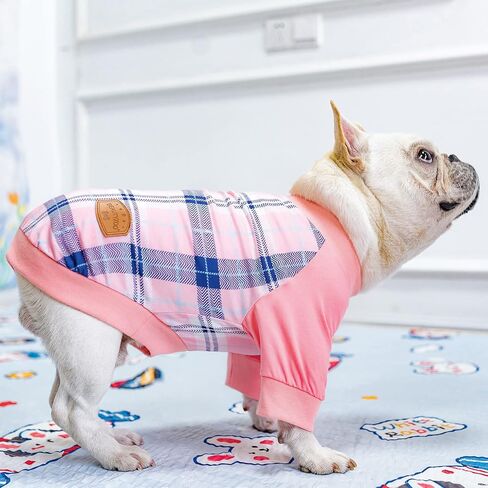 ملابس الكلب Beautyzoo للكلاب الصغيرة المتوسطة ، والحيوانات الأليفة قمصان القطن مسدود قمصان الكلب لفصل الخريف في فصل الشتاء البارد ، وملابس الجرو ، حجم XS in Kuwait