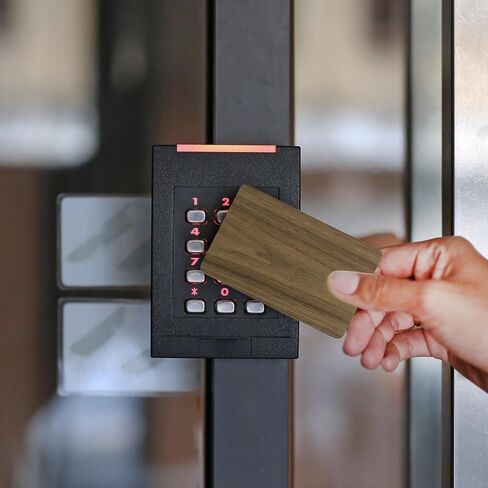 Wooden NFC Cards NFC NTAG215 Cards NFC Tags 504 Bytes (215WOOD-8PCS) in Saudi Arabia