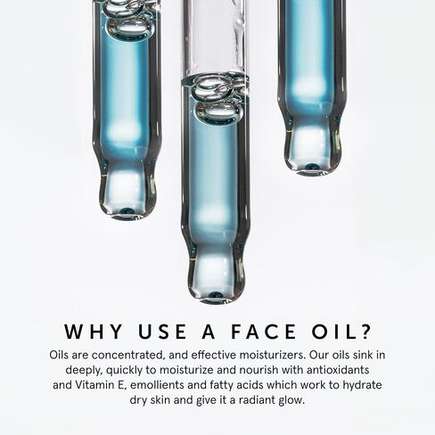 Herbivore Lapis Blue Tansy Face Oil-مرطب لموازنة الجلد للبشرة الدهنية المعرضة لحب الشباب | احمرار مهدئ ، غني بالأزولين ، قائم على النبات ، نباتي وخالي من القسوة in Kuwait