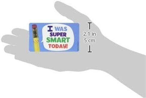 Hygloss Products Good Behavior Stickers - I Had A Great Day - Incentive for Students and Kids - Student Prize - 3.5 x 2 Inches - 25 Stickers Per Pack in Saudi Arabia