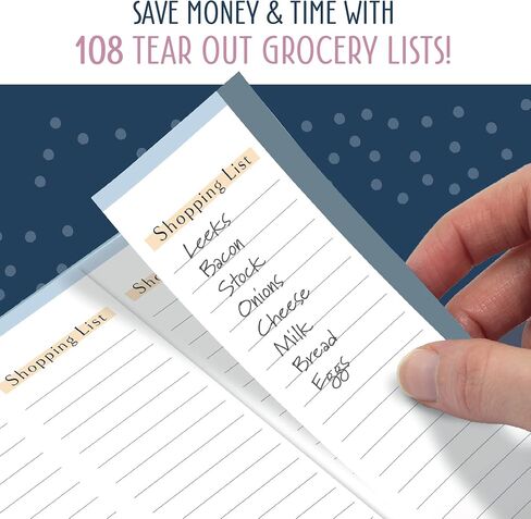Boxclever Press Undated Planner. Undated Weekly Planner to Schedule, Plan & Organize. Agenda Planner with Tear Out Grocery Lists, Monthly Planning, Planner Stickers & More. 8.5 x 5.5ins in Saudi Arabia