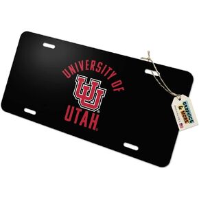 GRAPHICS & MORE University of Utah Utes Novelty Metal Vanity Tag License Plate