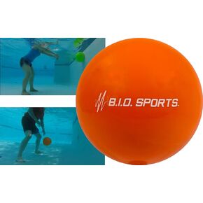 BIO Sports Water Resistance Ball for Low Impact Full Body Pool Workout - Alternative for Foam Dumbbells