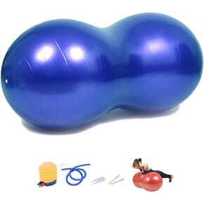 Peanut Yoga Ball,Shaped Balance Ball Gym Rehab Diet Fitness Beginner Kids Adults Yoga Training