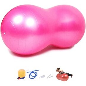 Peanut Yoga Ball,Shaped Balance Ball Gym Rehab Diet Fitness Beginner Kids Adults Yoga Training