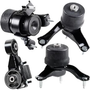Engine Motor and Transmission Mount Set Compatible with 2004-2006 Toyota Sienna 3.3L 2WD 4PCS Replaces# A62009, A4295, A4257, A4207