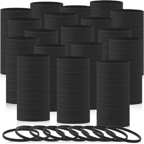 400 Pcs Silicone Wristbands Solid Color Silicone Bracelets Blank Rubber Bracelets Sports Rubber Wristbands Bracelets Stretch Bracelet Bands for Adults Men Women Teen (Colorful)