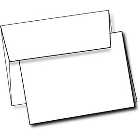Heavyweight White Blank Cards With White Envelopes 5"x 7" Pack Of 20 Greeting Cards Blank Cards And Envelopes Printable Note Cards With Corresponding Envelopes (20 Pack)…