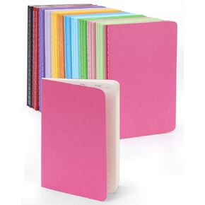 Small Lined Notebooks Bulk 60 Packs Mini Journal Pocket Notepads Set Colorful Cover Notebooks Bulk Gifts for Kids 3.5 x 5.5 Inches, 30 Sheets/60 Pages