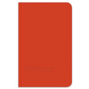 Elan Publishing Company E64-10x10 Cross Section Book 4 ⅝ x 7 ¼, Bright Orange Cover (Pack of 12)