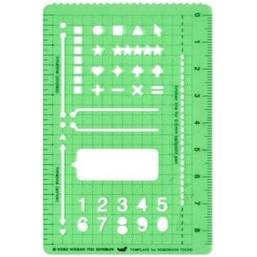 Hobonichi Template Basic Hobonichi Notebook Original Stationery Notebook Accessories, Japan Import