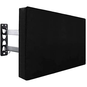 Outdoor TV Cover 55 to 58 inches, Waterproof and Weatherproof, Fits up to 55"W x 35"H Outside Television for LED, LCD, OLED ，Outside Flat Screen TVs