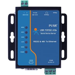 RS232 RS485 Modbus RTU to Modbus TCP Gateway Serial to Ethernet Converter USR-TCP232-410s