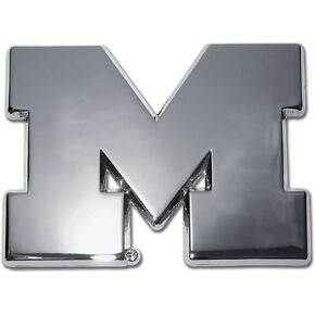Elektroplate University of Michigan (Block M) Emblem