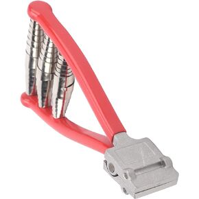 Qiilu Starting Clamp Tennis Racket Starting Clamp Aluminum Plastic Badminton Racket Starting Stringing Clamp Tennis Racket 3 Spring Starter Stringing Tool