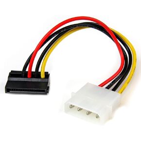StarTech 6in 4 Pin LP4 to Left Angle SATA Power Adapter Cable (SATAPOWADPL) in Kuwait