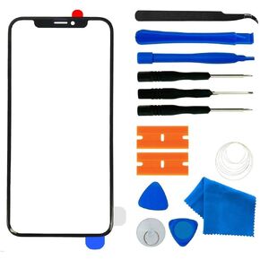 Original iPhone 14 Screen Glass Replacement,Front Outer Lens Glass Screen Replacement Repair Kit for Apple iPhone 14 Series (6.1 inch)