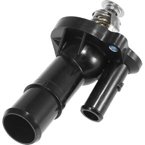X AUTOHAUX Engine Coolant Thermostat Housing Assembly for Mazda 3 6 MX-5 CX-7 for Lincoln MKZ for Ford Fusion Escape Focus 34046 LF7015170
