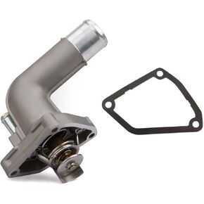 Engine Coolant Thermostat Housing Assembly Compatible with 2002-2009 Altima Quest Maxima Murano Replace 21200-8J10B