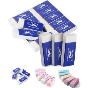 Mr. Pen- Erasers, 10 Pack, Pencil Eraser, Bright Colors, Erasers for Pencils, Mr Pen Erasers, Erasers for School, Large Eraser, Block Erasers for School, Rubber Eraser, Large Erasers for School