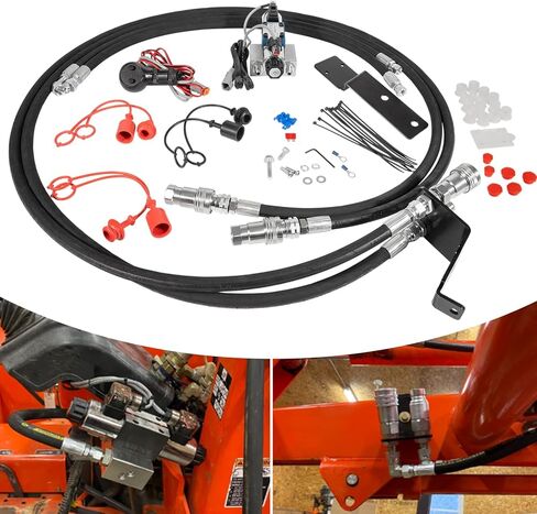 مجموعة صمامات الوظيفة الثالثة لجرارات سلسلة Kubota MX4700، MX4800، MX5000، MX5100، MX5200، MX5800 #380-166A in Kuwait