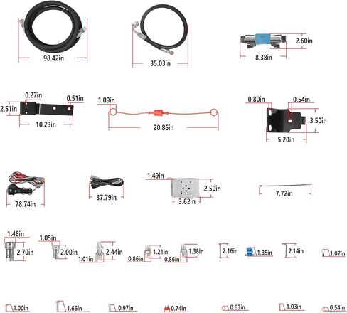 مجموعة صمامات الوظيفة الثالثة لجرارات سلسلة Kubota MX4700، MX4800، MX5000، MX5100، MX5200، MX5800 #380-166A in Kuwait