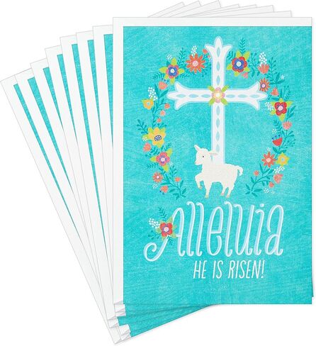 DaySpring Pack of Religious Easter Cards, Alleluia (8 Cards with Envelopes) in Saudi Arabia