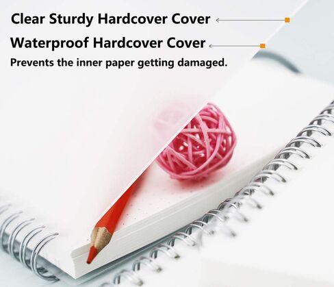 5 عبوات من دفاتر الملاحظات الشبكية ذات الغلاف الصلب الشفاف/مجلات رصاصة، دفاتر ملاحظات لموضوع مذكرات الكتابة، 80 ورقة (160 صفحة) - 8.35 × 5.75 بوصة، مقاس A5. in Kuwait