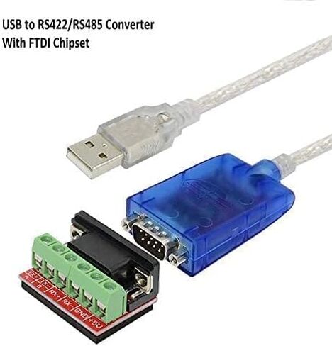 كابل محول USB إلى RS422 RS485 محول المنفذ التسلسلي مع شريحة FTDI يدعم Windows 10 و8 و7 وXP وMac مع حماية ESD (3 أقدام/1 متر) in Kuwait