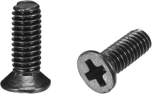 uxcell M2.5 x 10mm Phillips Screw Fastener Black for Laptop PC TV Fan Switch 150pcs in Saudi Arabia