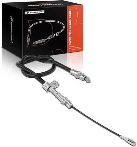 مجموعة كابل فرامل انتظار الجانب الأمامي A-Premium متوافقة مع موديلات Jeep: WJ Series Grand Cherokee 2000 2001 2002 2003 2004 - استبدال # 52128243AA، 52128243AD in Kuwait