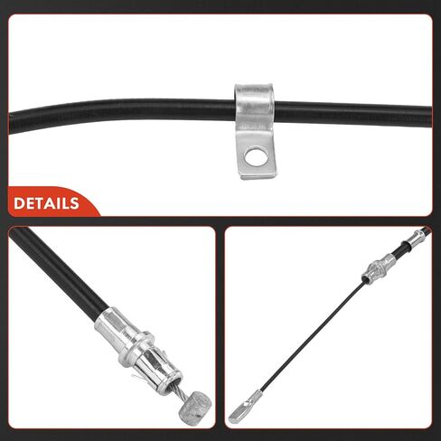 مجموعة كابل فرامل انتظار الجانب الأمامي A-Premium متوافقة مع موديلات Jeep: WJ Series Grand Cherokee 2000 2001 2002 2003 2004 - استبدال # 52128243AA، 52128243AD in Kuwait