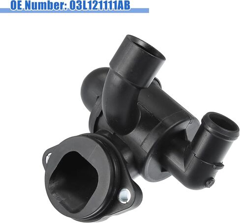 X AUTOHAUX Car Engine Coolant Thermostat Housing Assembly 03L121111AB for VW AMAROK 2HA 2HB S1B S6B S7A S7B 2.0 BiTDI 1968CCM 120KW 163HP Pickup 2010- in Saudi Arabia