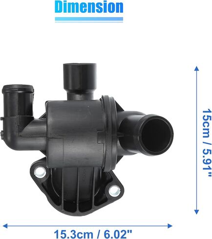 X AUTOHAUX Car Engine Coolant Thermostat Housing Assembly 03L121111AB for VW AMAROK 2HA 2HB S1B S6B S7A S7B 2.0 BiTDI 1968CCM 120KW 163HP Pickup 2010- in Saudi Arabia