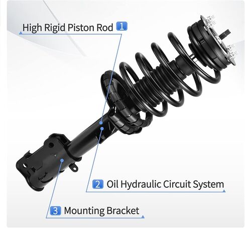 YITAMOTOR صدمات التعليق الخلفي الكاملة الأمامية المتوافقة مع فورد موستانج 2005-2010 in Saudi Arabia