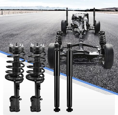 YITAMOTOR صدمات التعليق الخلفي الكاملة الأمامية المتوافقة مع فورد موستانج 2005-2010 in Saudi Arabia